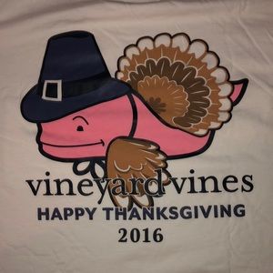 Vineyard Vines Men’s Thanksgiving Shirt 2016